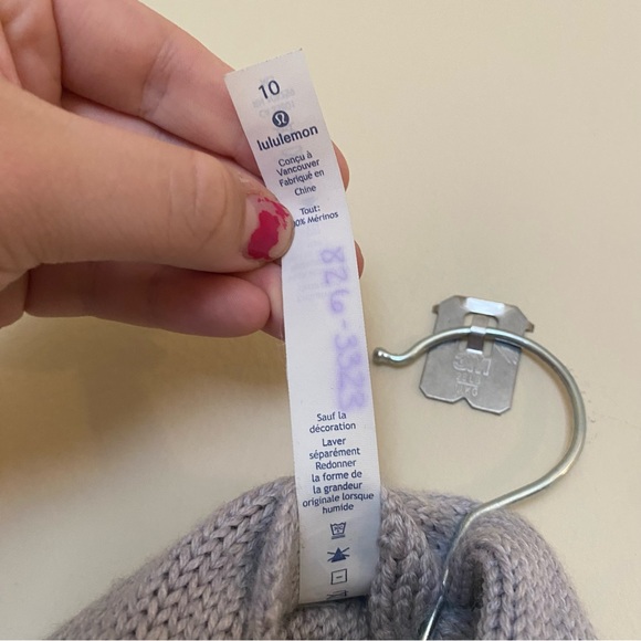Lululemon Wrap It Up Sweater Merino Wool Blend 10 - Picture 5 of 6